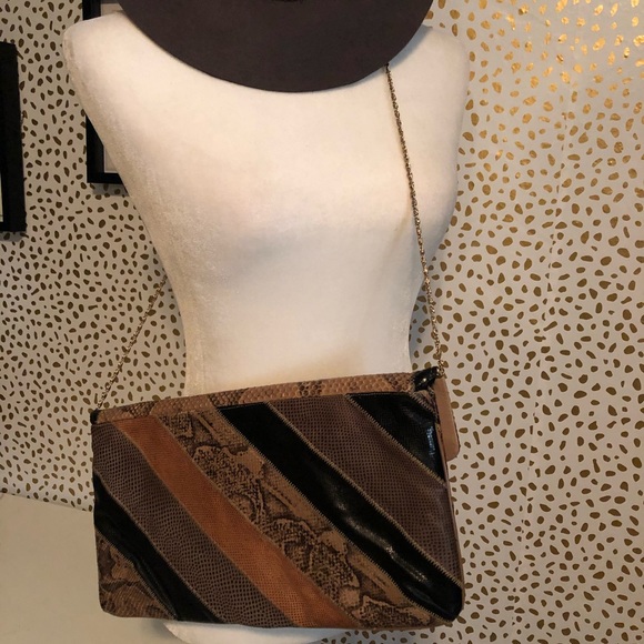 BAGS BY VARON “VINTAGE” 1970’s EUC SNAKESKIN - Picture 2 of 11